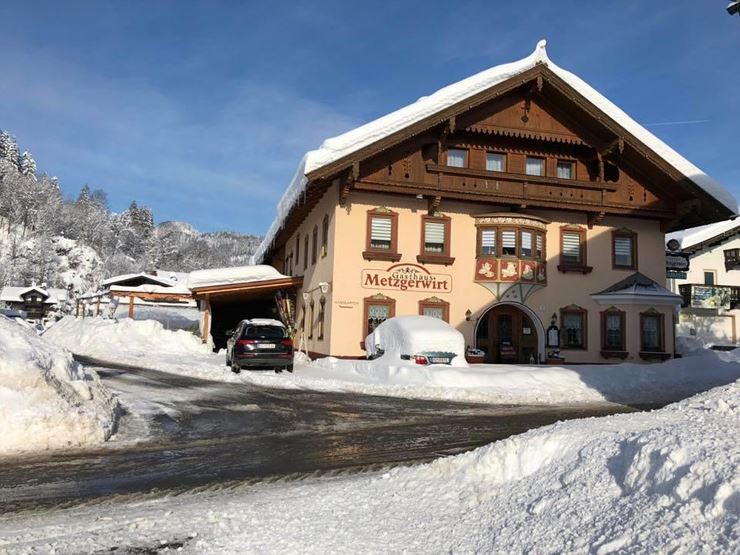 Gasthaus Metzgerwirt Niederndorf Winter